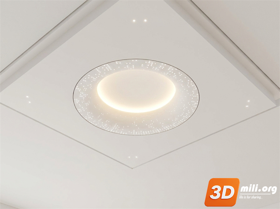 Ceiling Decoration Skp Files